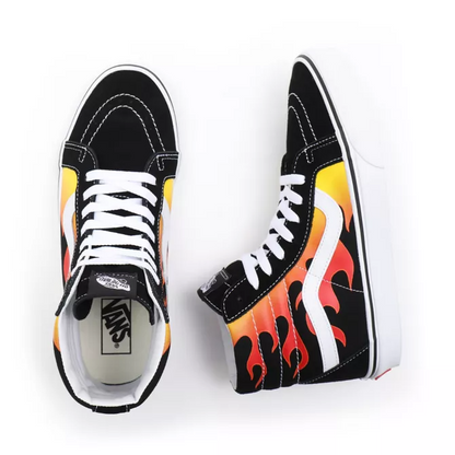 Sneakers VANS alte ua Sk8-hi reissue flame black/black – Made in Sport